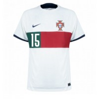 Portugal Rafael Leao #15 Bortatröja VM 2022 Korta ärmar